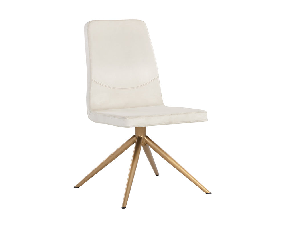 Hilda Swivel Dining Chair Vienna Cream