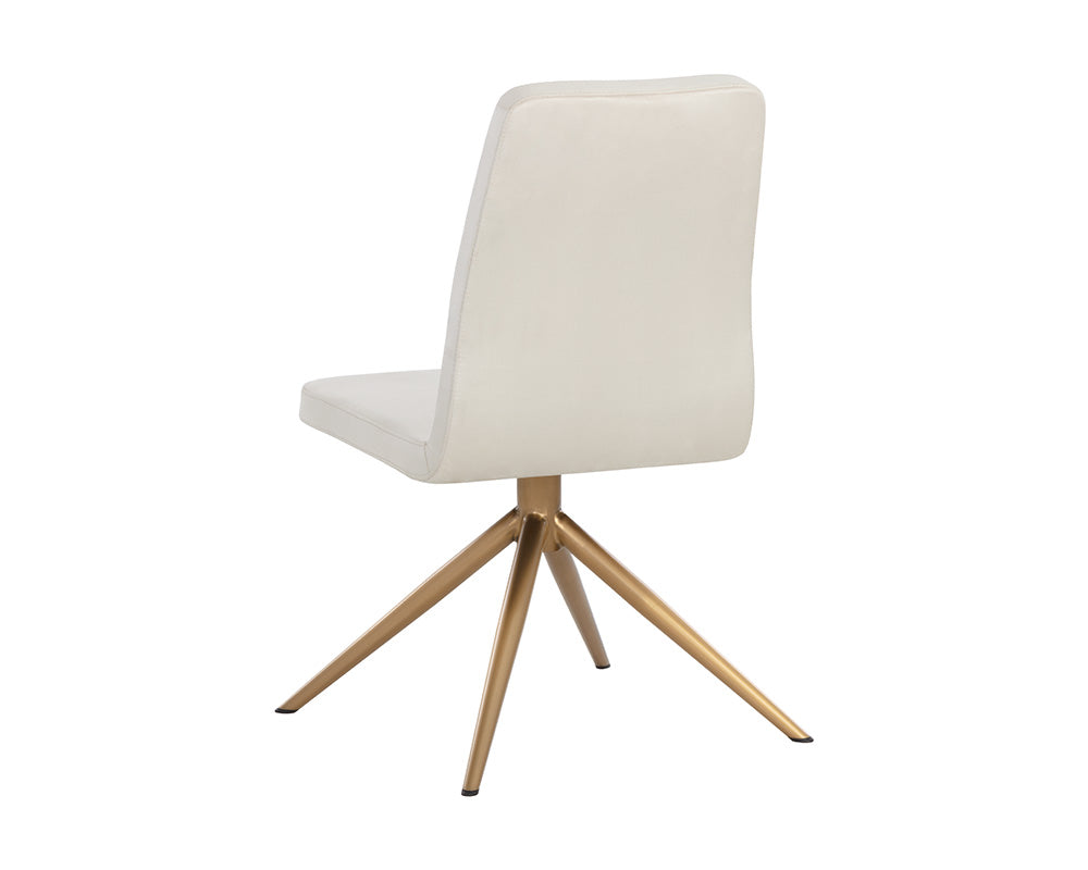Hilda Swivel Dining Chair Vienna Cream