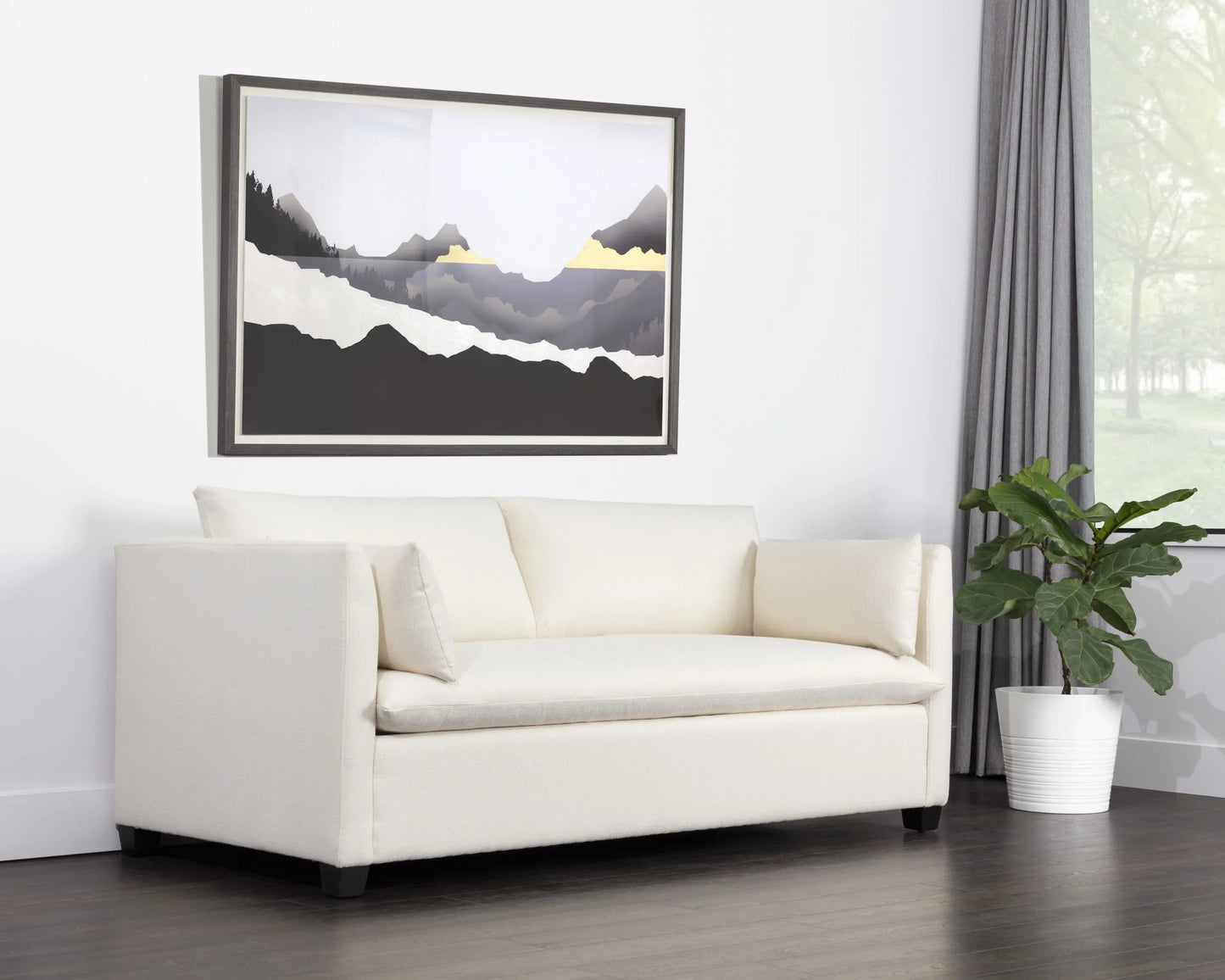 Nico Sofa Bed - Broderick Charcoal