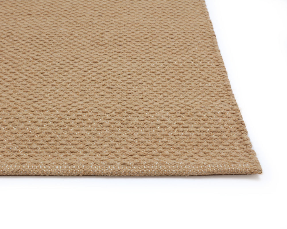 Ryze Hand Woven Rug Jute Brown