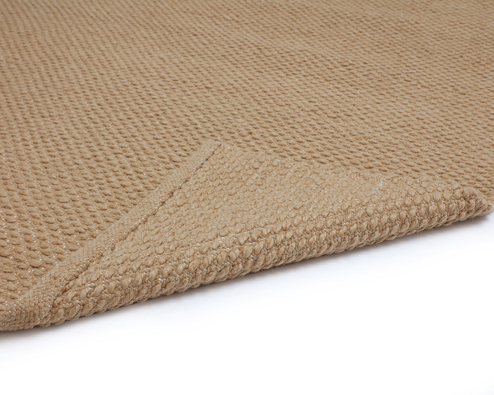 Ryze Hand Woven Rug Jute Brown