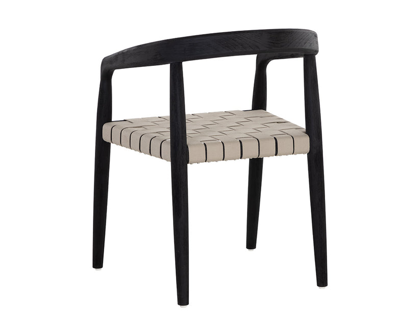 Cayman Dining Armchair Charcoal