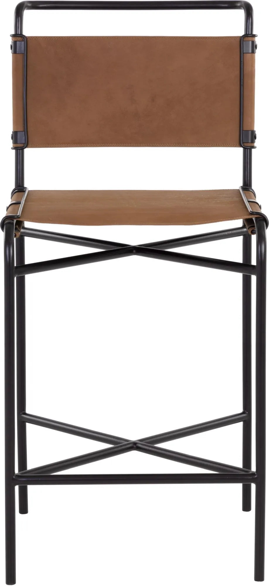 Corrigan Counter Stool Cognac Leather