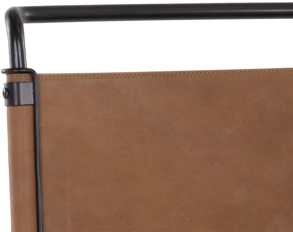 Corrigan Counter Stool Cognac Leather