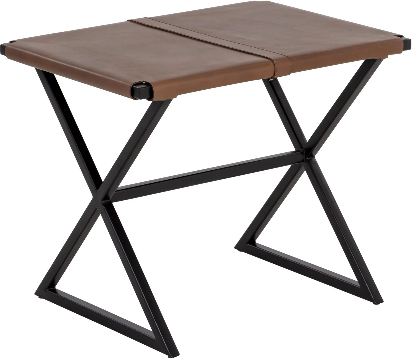 Elon Stool Vintage Cognac Leather