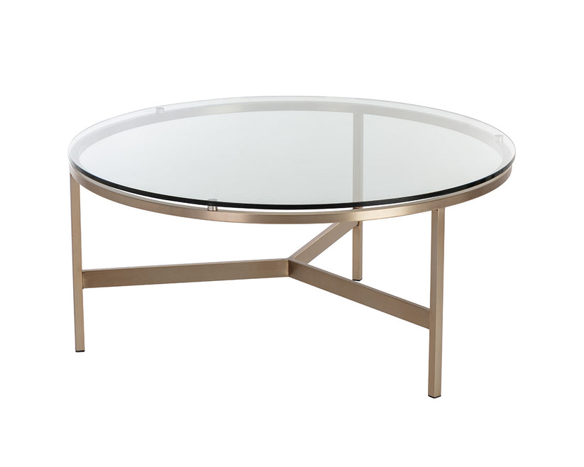 Flato Coffee Table Antique Brass