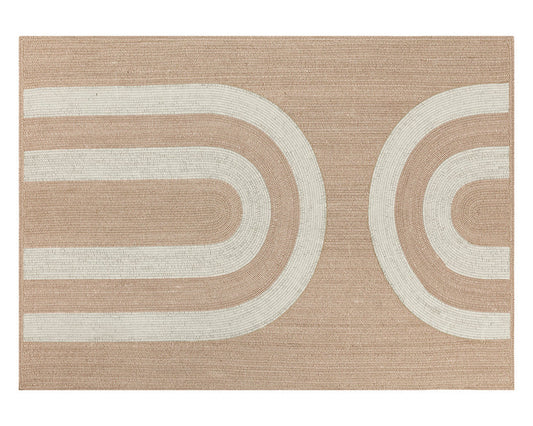 Derby Hand Woven Rug Sand / Cream