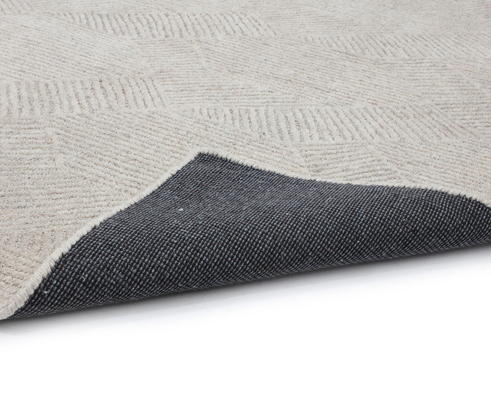 Calais Hand Tufted Rug Oatmeal / Grey