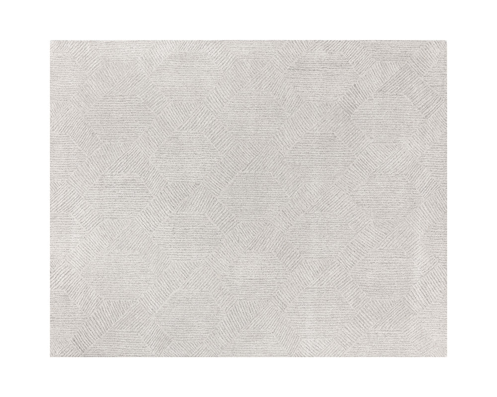 Calais Hand Tufted Rug Oatmeal / Grey