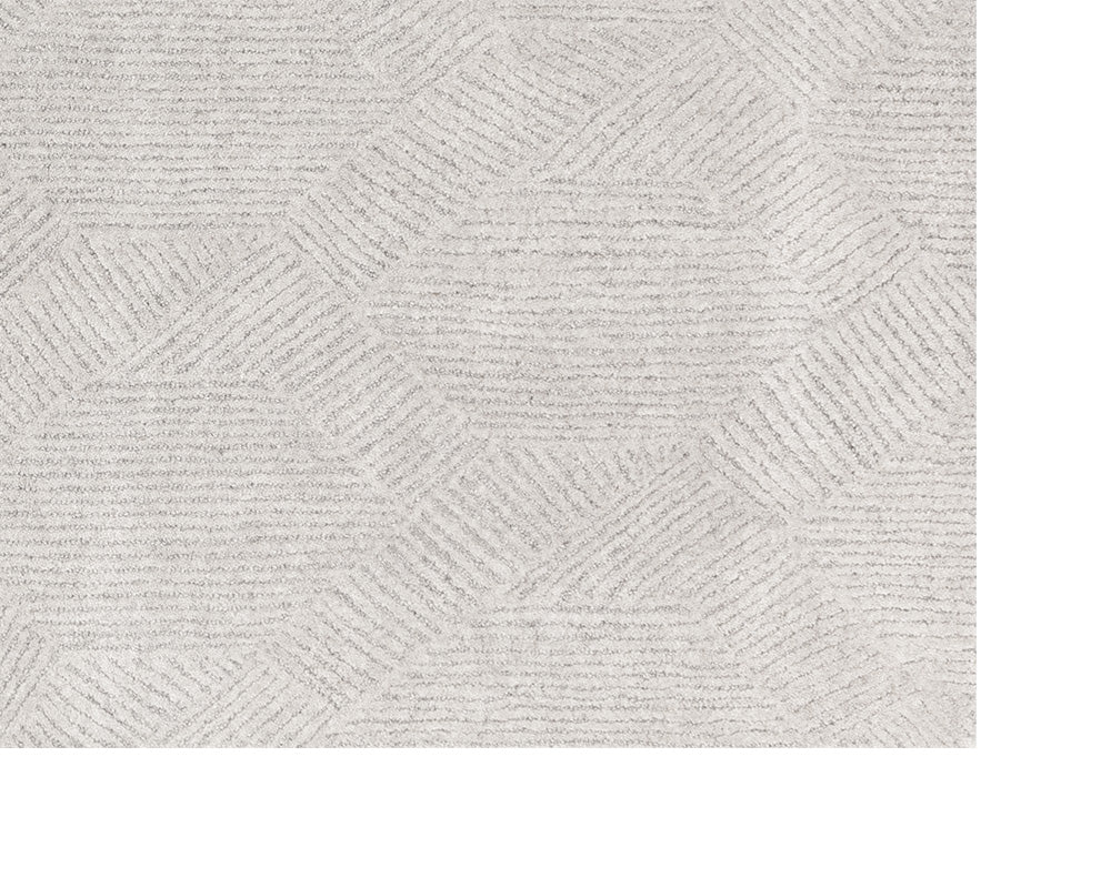 Calais Hand Tufted Rug Oatmeal / Grey