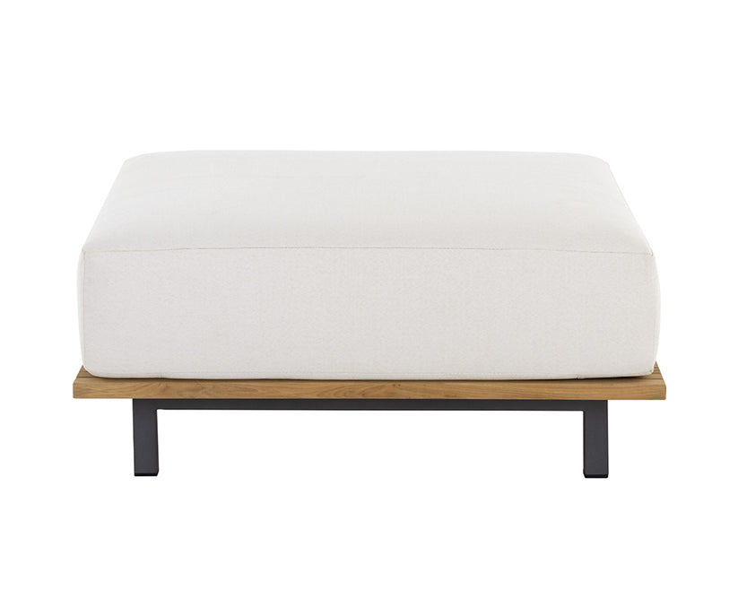 Geneve Modular Palazzo Cream Ottoman