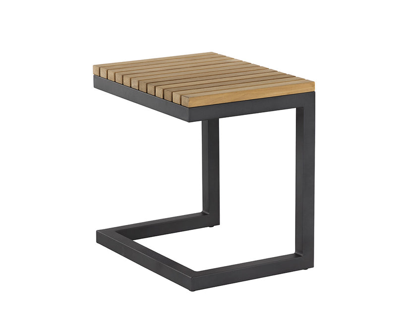 Geneve C Shaped End Table