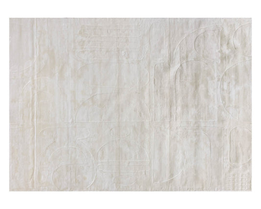 Caruso Hand Loomed Rug Cream / Ivory