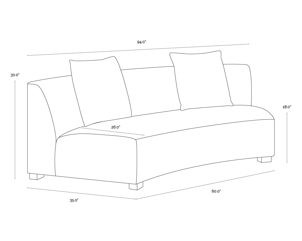 Sarasota Modular Sofa - Rhapsody Greige