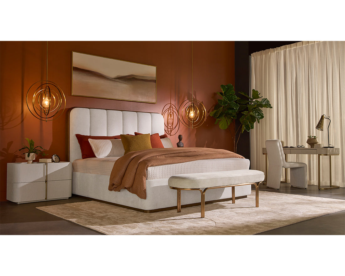 Jamille Nightstand - Cognac