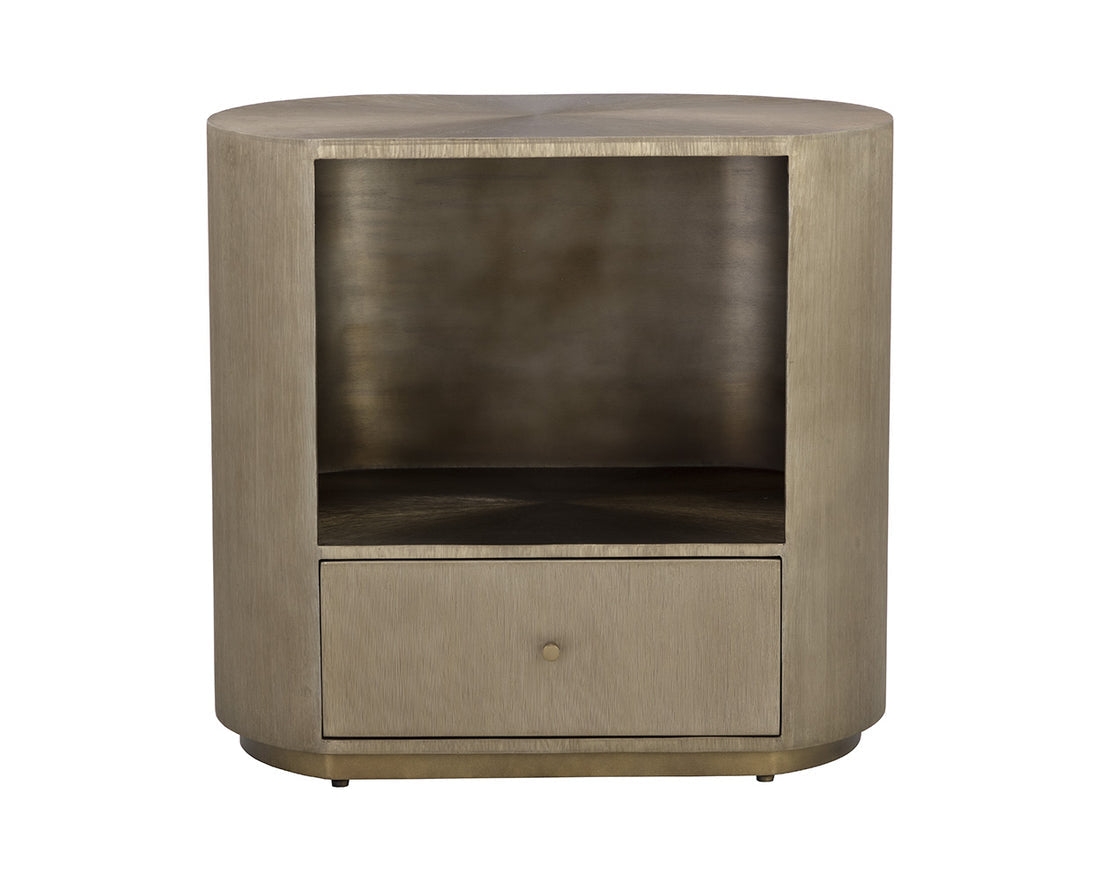 Siena Nightstand - Oval