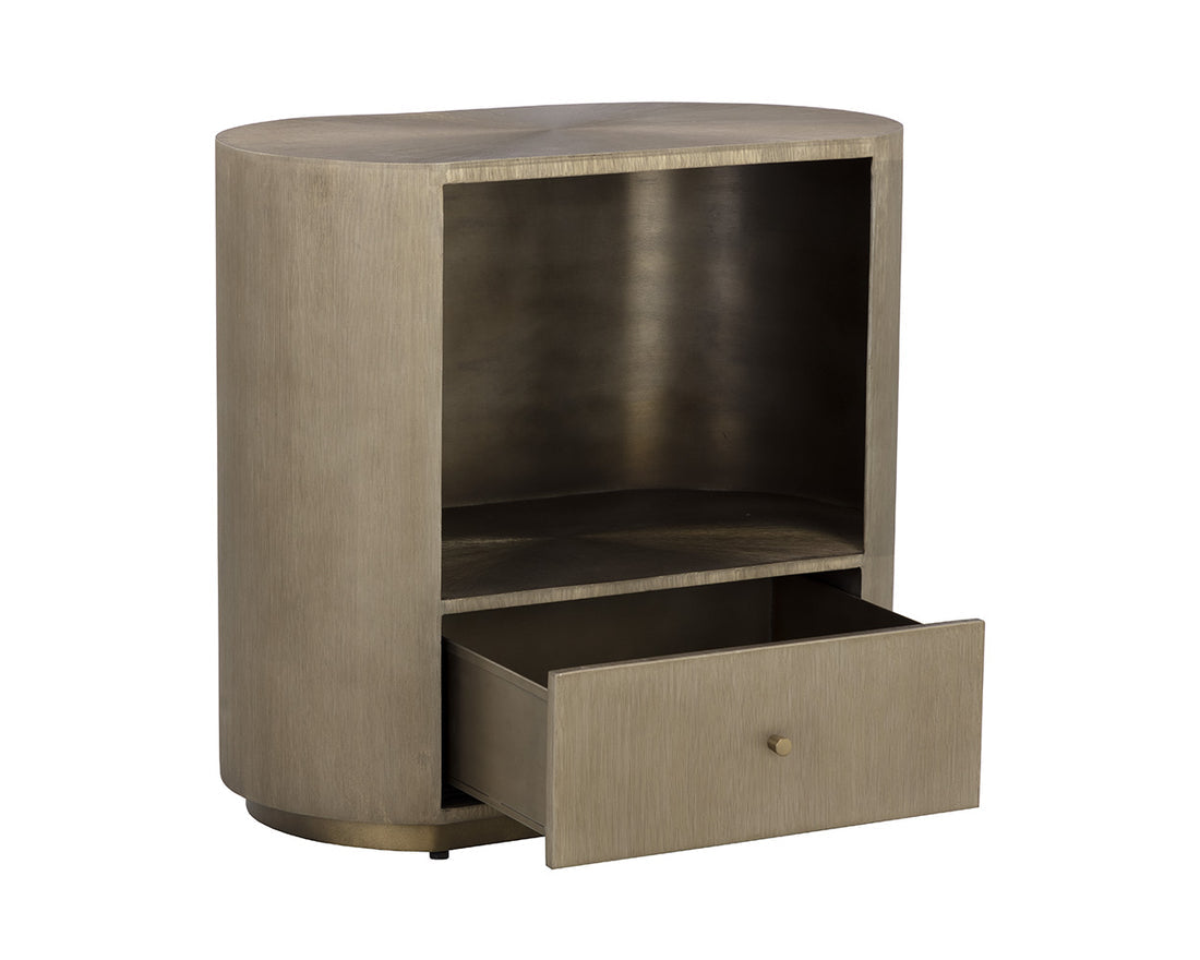 Siena Nightstand - Oval