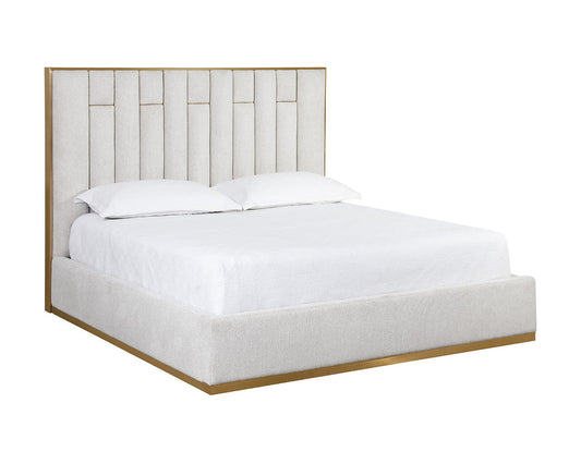 Nemu Bed - King - Rhea Light Barley