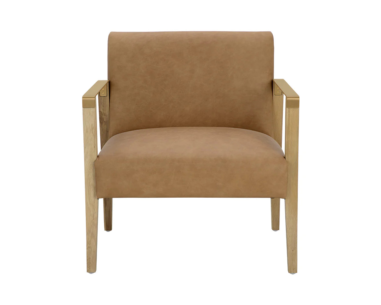 Earl Lounge Chair - Rustic Oak