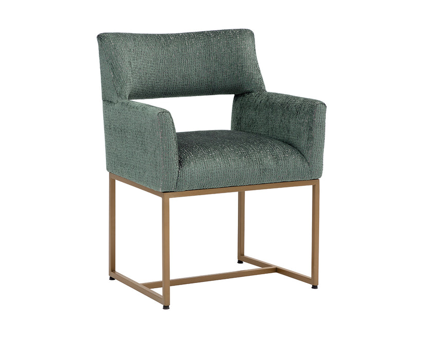 Greco Dining Armchair Aura Teal
