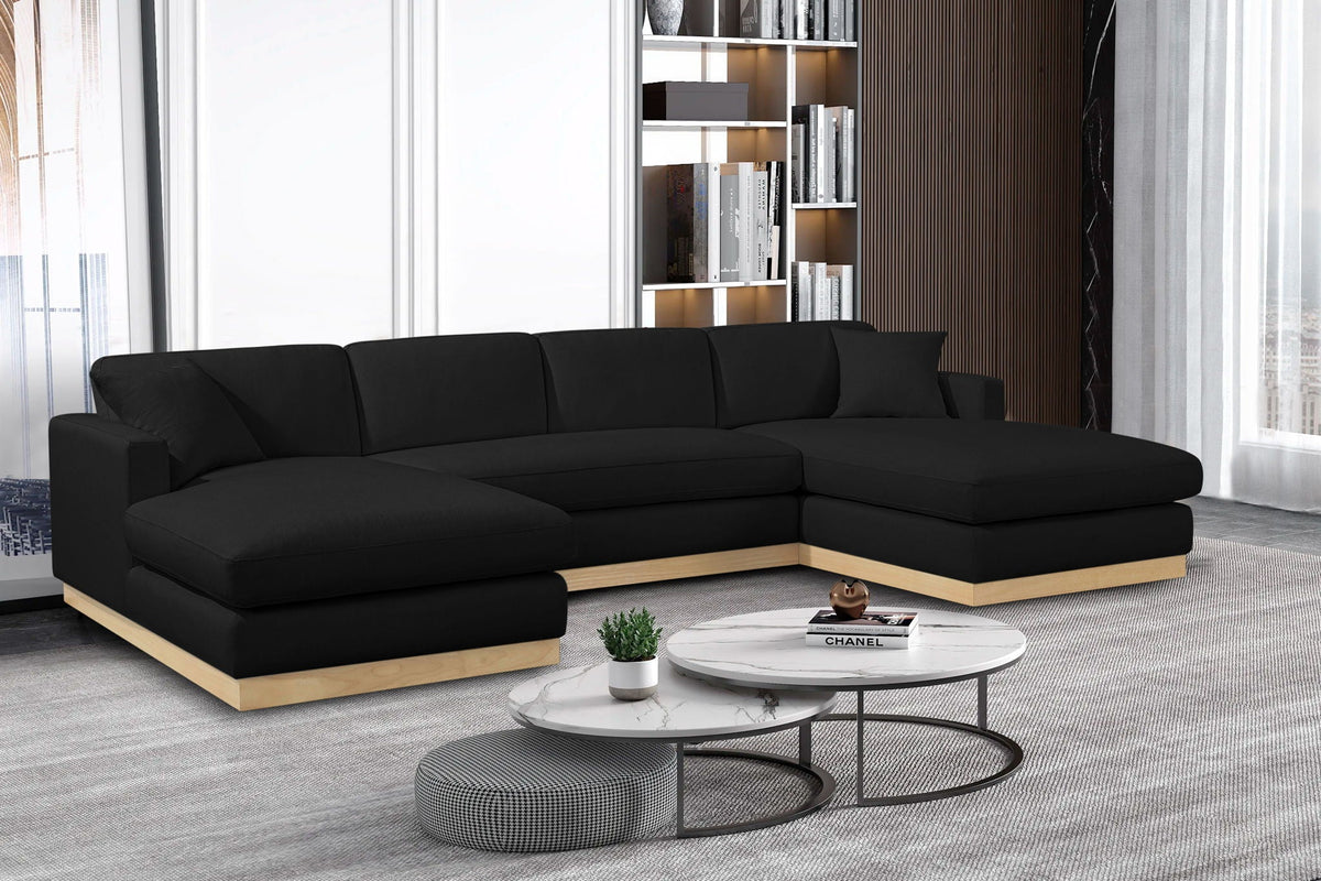 Johanna - 3 Piece Sectional - Natural Base