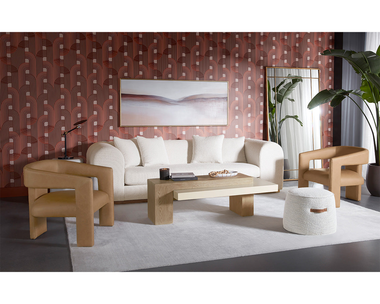 Caspian Sofa - Copenhagen White