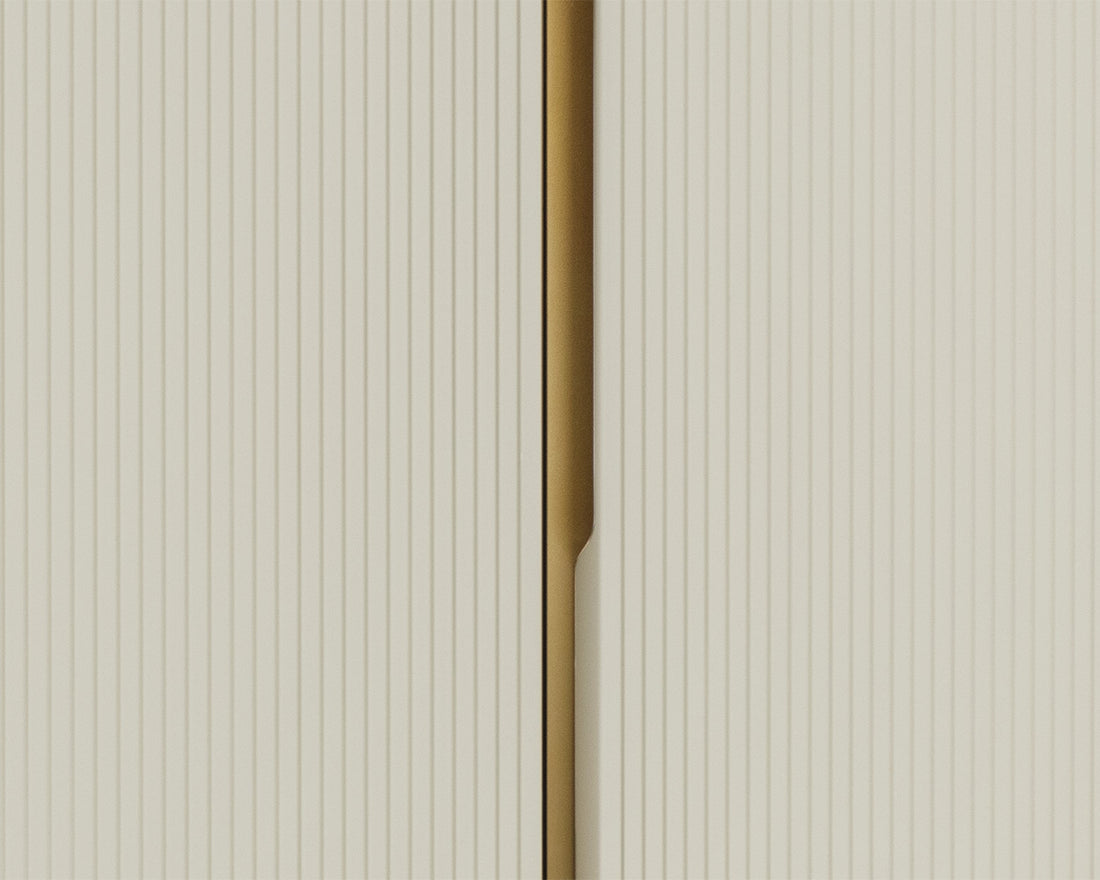 Paloma Bar Cabinet - High Gloss Cream