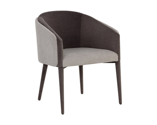 Sheva Dining Chair - Ernst Sandstone / Meg Ash