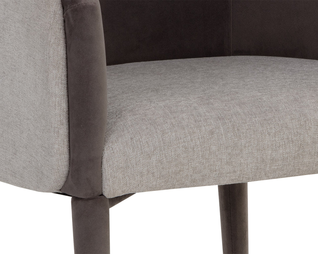 Sheva Dining Chair - Ernst Sandstone / Meg Ash