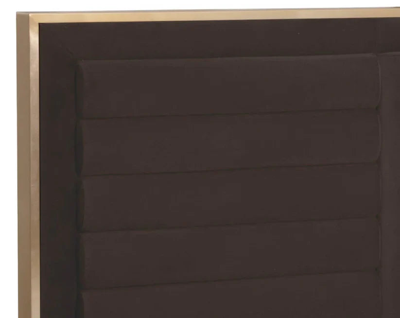 Mabel Bed - Meg Dark Brown King