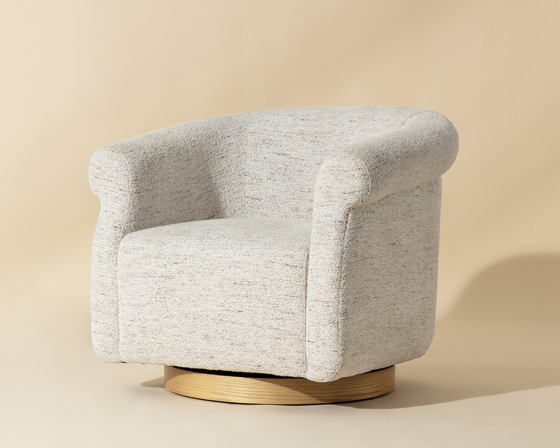 Libby Swivel Lounge Chair - Hailey Moon