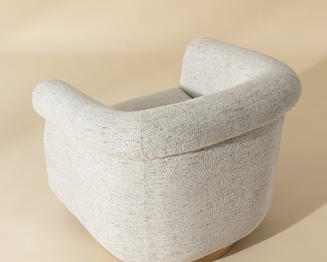 Libby Swivel Lounge Chair - Hailey Moon