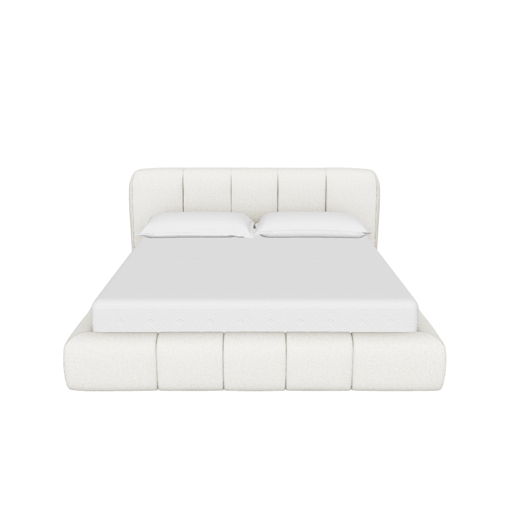 Olena Bed - King - Santa Cruz Oatmeal