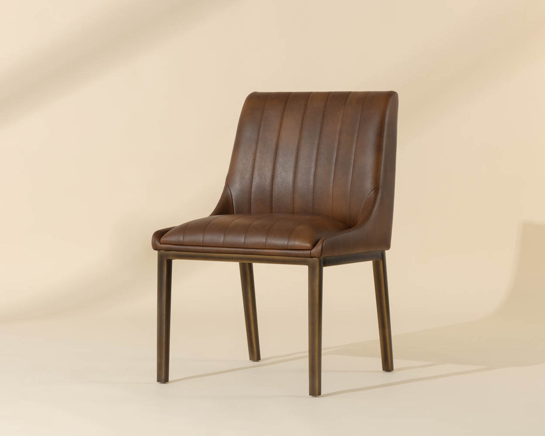 Halden Dining Chair - Bravo Cognac