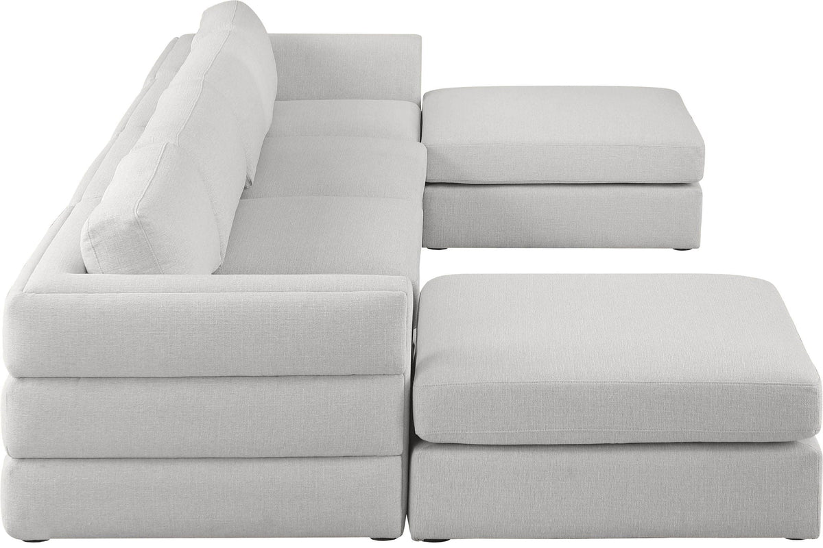 Beckham - 6 Piece Double Chaise Modular Sectional