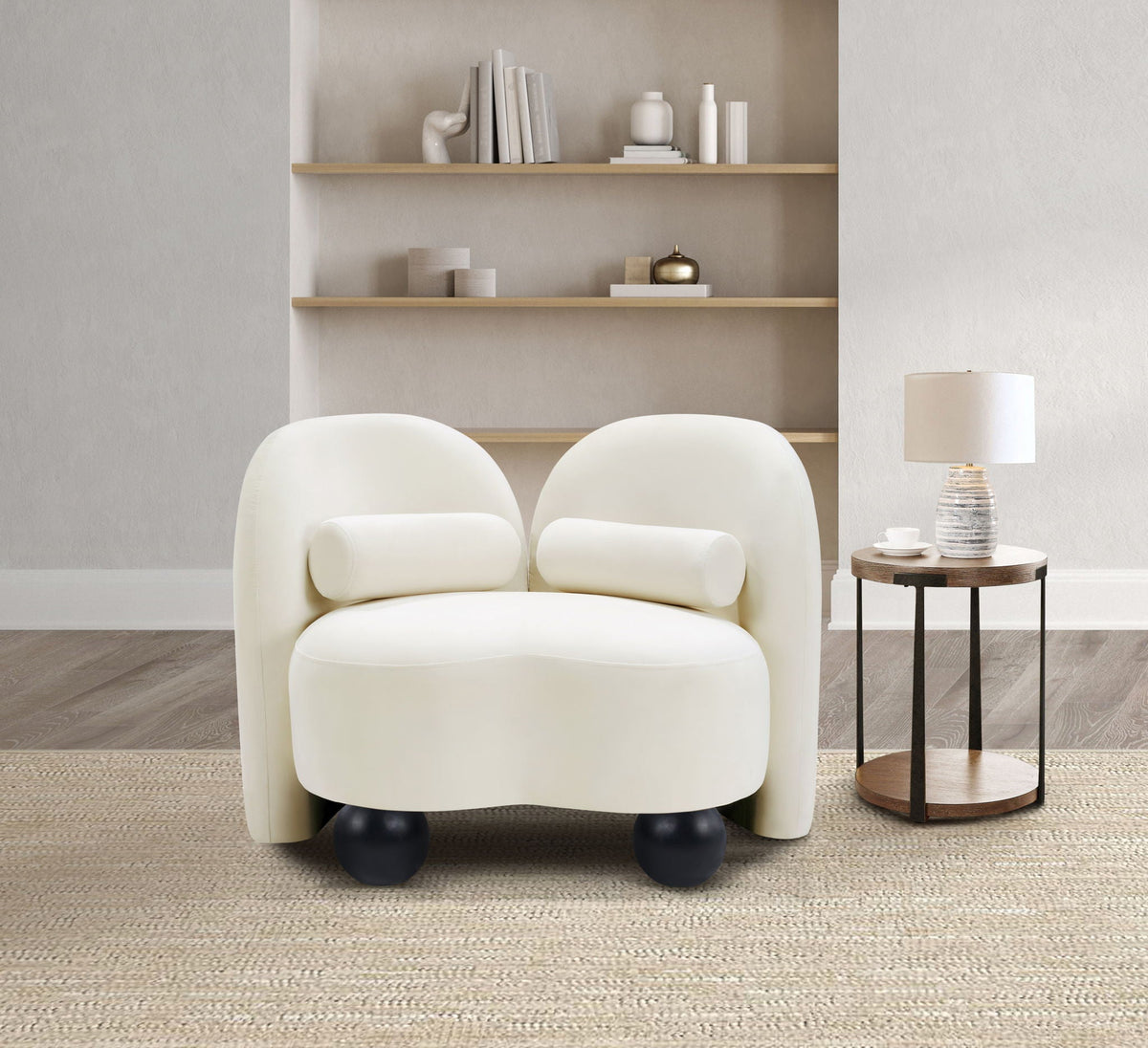 Daphne - Velvet Chair