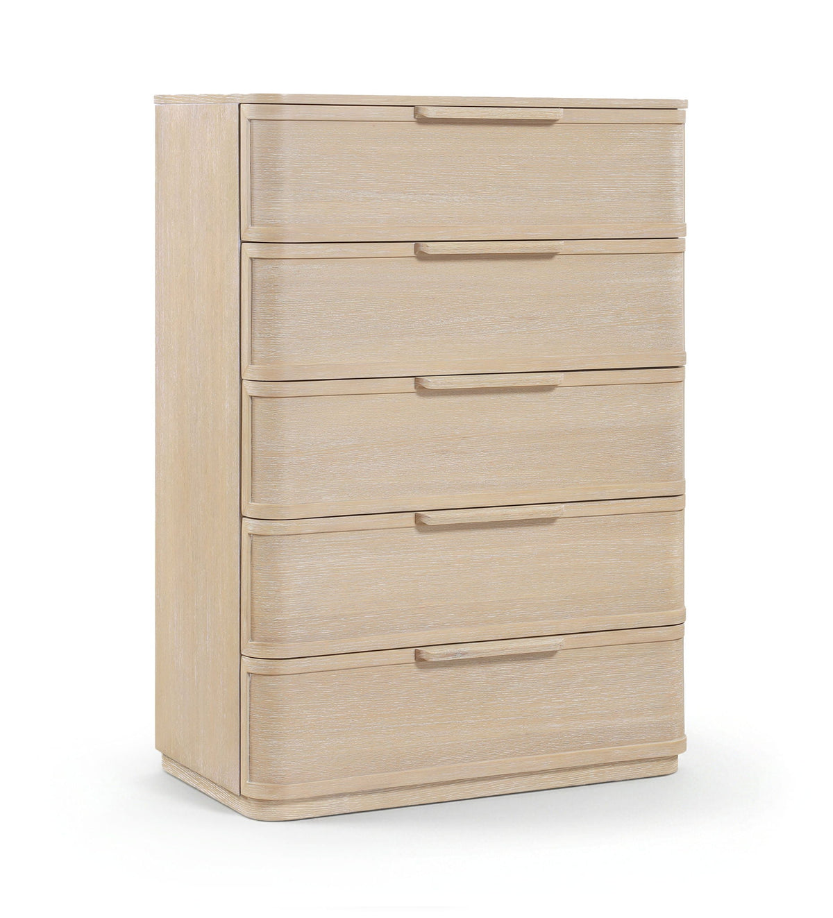 Tiberio - Oak Veneer And Solid Wood Chest