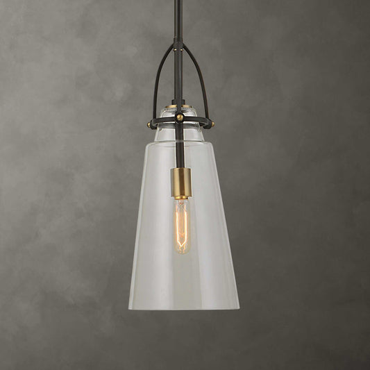 Saugus - Industrial 1 Light Pendant - White
