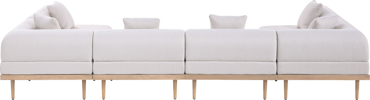 Laguna - 6 Piece 142" Outdoor Patio Modular Sectional