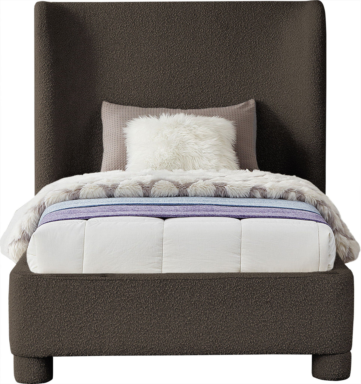 Penny - Boucle Fabric Bed