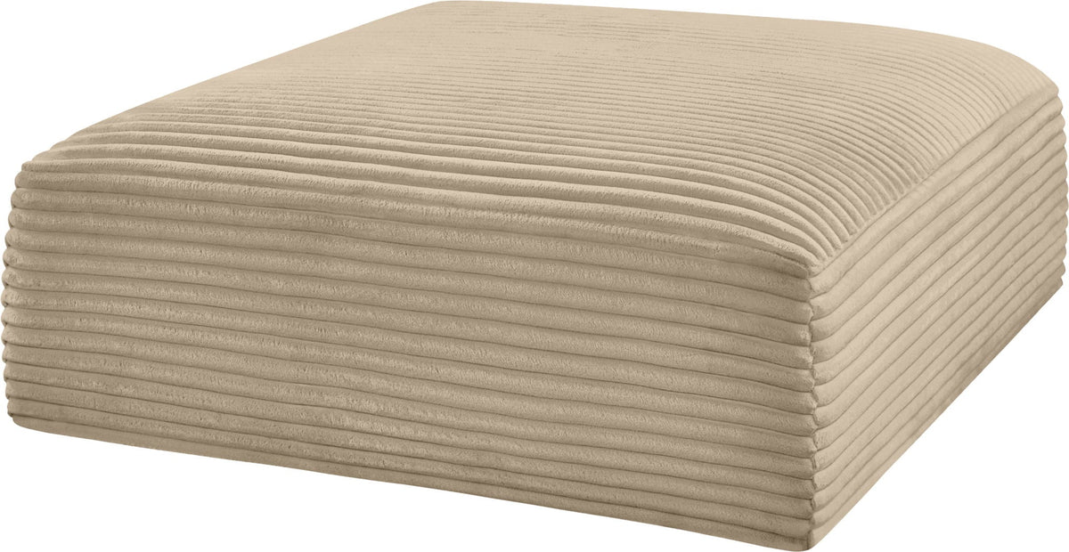 Shaggy - Fabric Ottoman