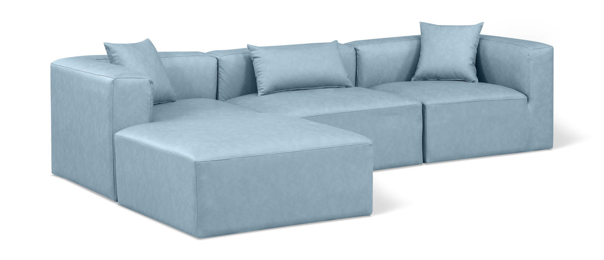 Cube - 4 Piece Modular Sectional With Chaise