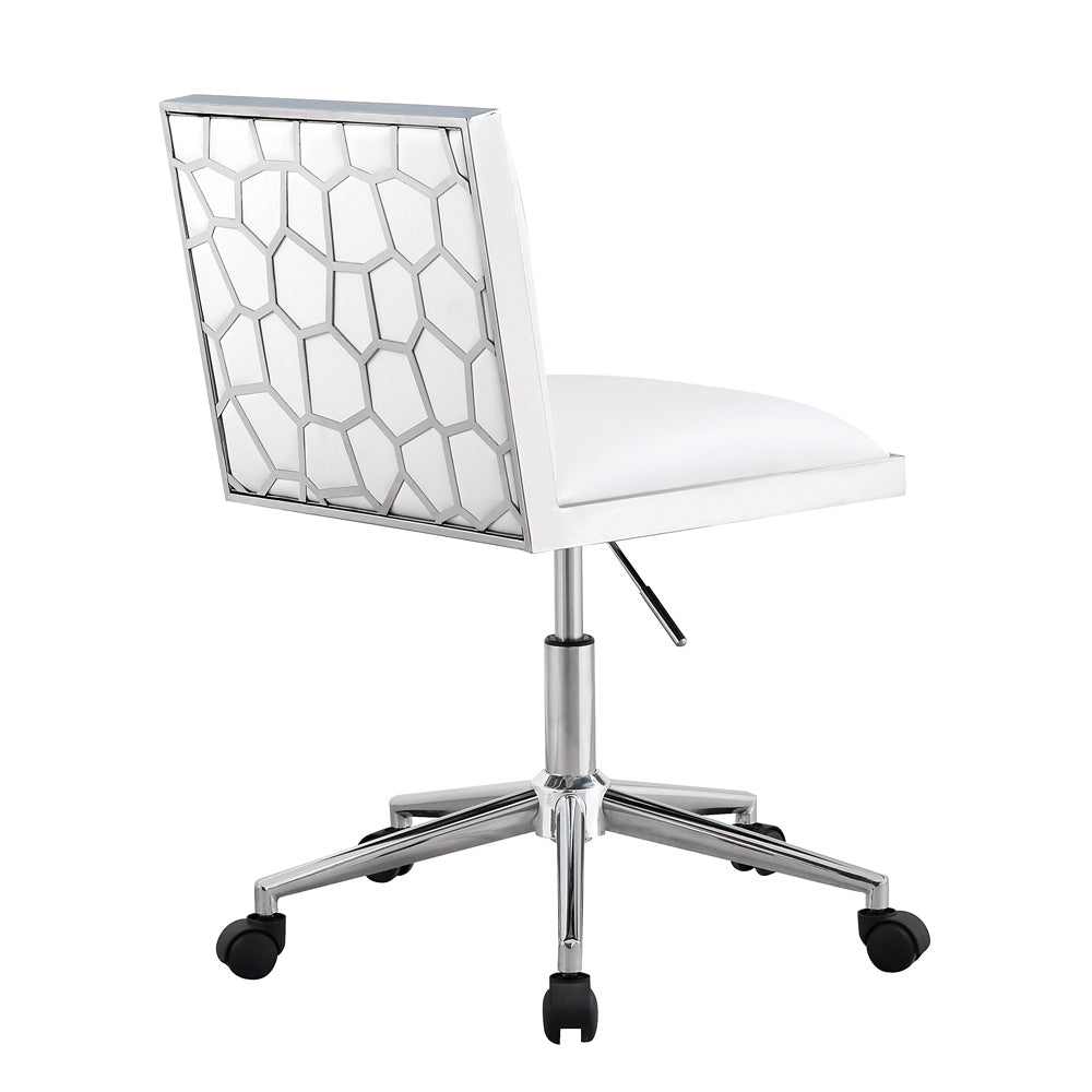 WELLINGTON OFFICE CHAIR WHITE - Furniture Depot