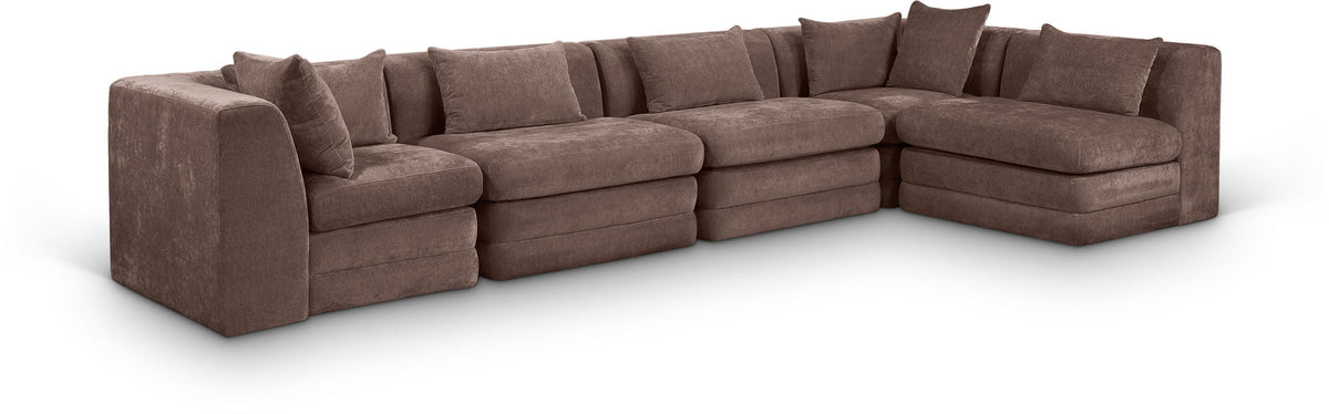 Stellar - 5 Piece Upholstered Modular Sectional