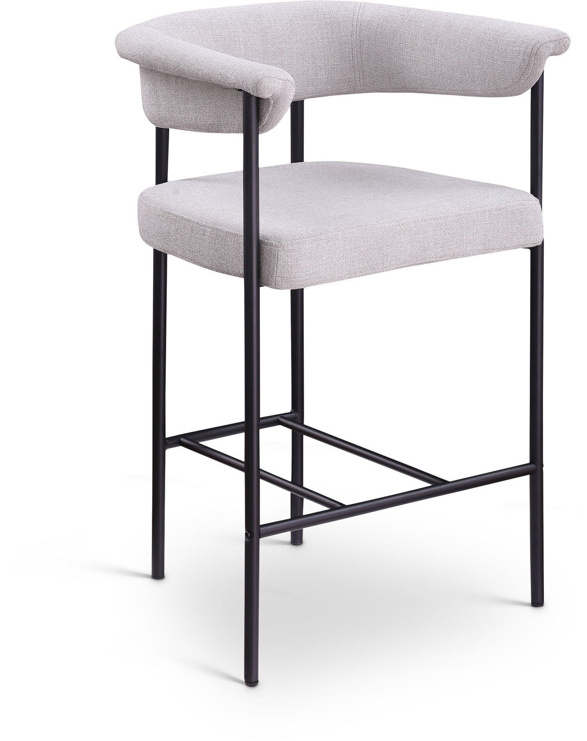 Malin - Linen Counter Stool (Set of 2)