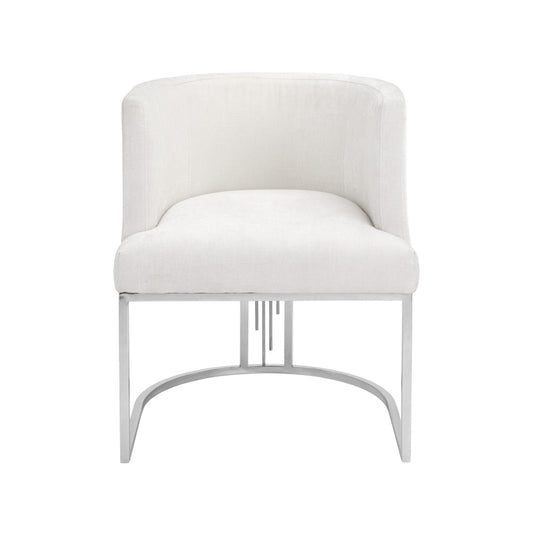 Theo Chair Contesssa Vanilla fabric color - Furniture Depot