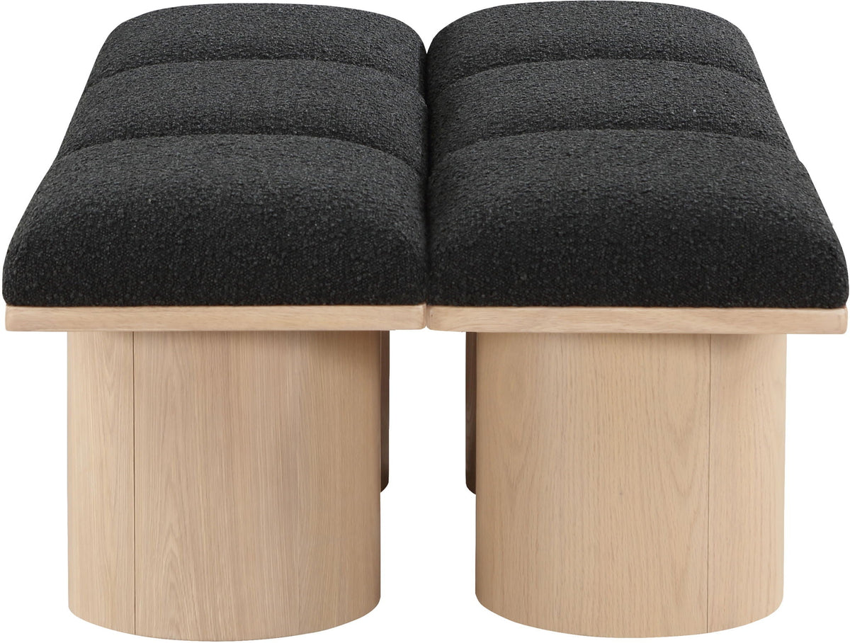 Pavilion - 6 Piece Modular Bench With Natural Base