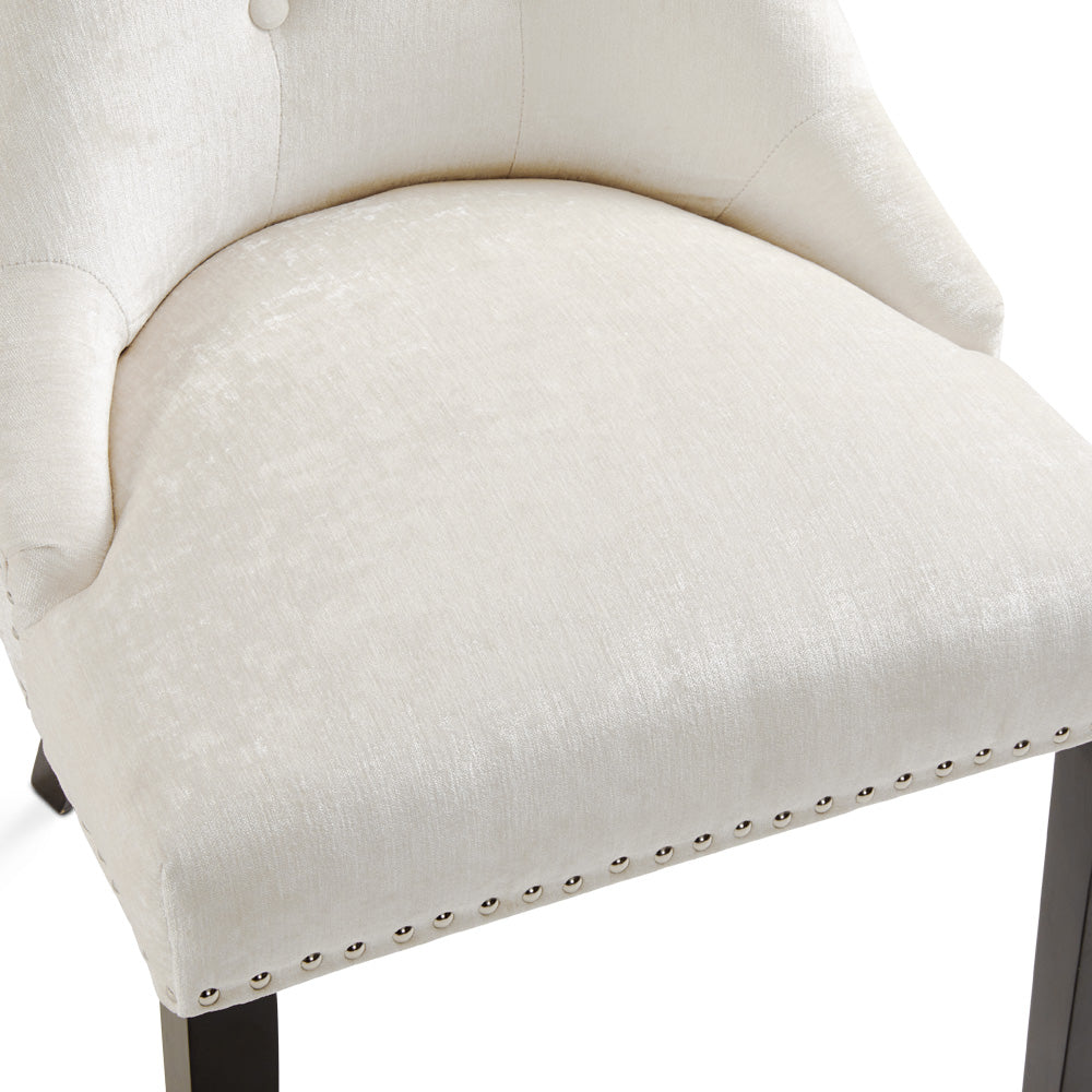 Rimzy Dining Chair: Ivory Linen