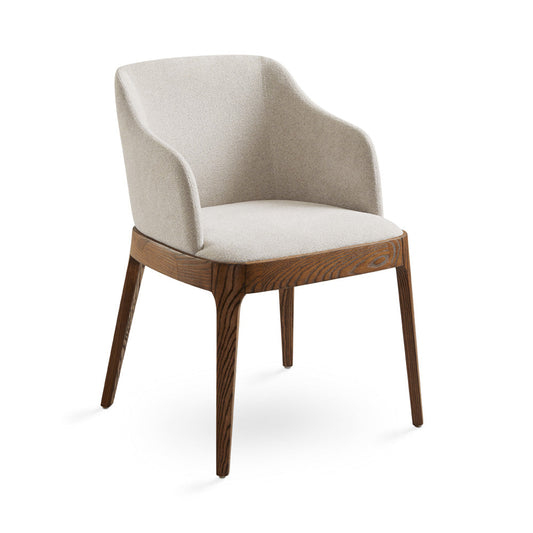 Antonia Dining Chair: Light Grey