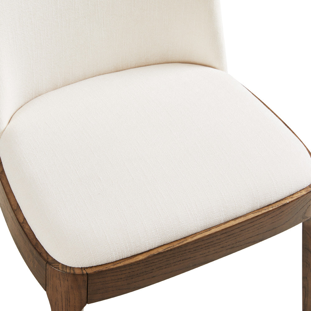 Marion Dining Chair: Ivory